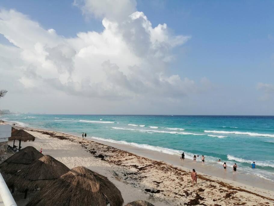 Confortable Depa En Condominio Frente Al Mar! Cancun Ngoại thất bức ảnh