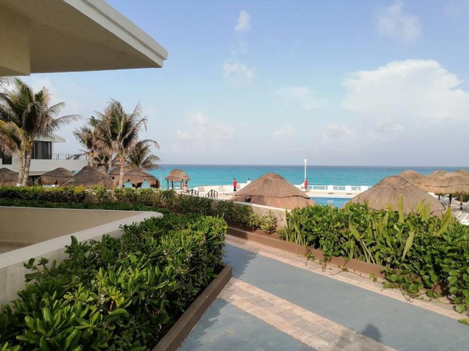 Confortable Depa En Condominio Frente Al Mar! Cancun Ngoại thất bức ảnh