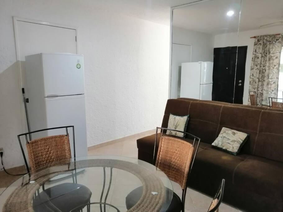 Confortable Depa En Condominio Frente Al Mar! Cancun Ngoại thất bức ảnh